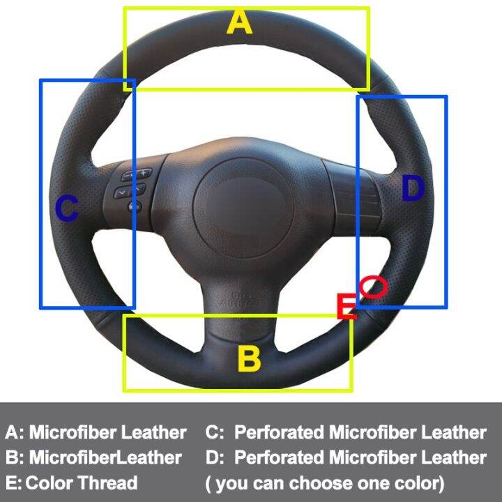 auto-พวงมาลัยรถยนต์-ฝาครอบล้อสำหรับ-toyota-corolla-2004-2006-calov-2002-2007-rav4-us-2004-2005-scion-tc-2005-2010-volant