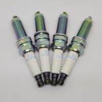 4pcs Spark Plug Iridium Fit for Hyundai SANTA Fé II CM 2.4 G4KE 2009-2012 SANTA Fé III 2.4 G4KE G4KJ 2012- 1884711160 1822A088 Spark Plugs Wires