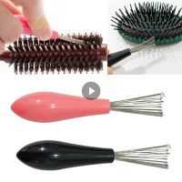 【CC】❆  2pcs Comb Hair Cleaner Plastic Handle Cleaning Remover Embedded Tools Household Accessories