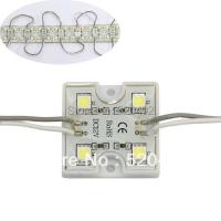 20pcs 5050 SMD 4 Leds LED Module Cool White /Warm White /Red/ Blue/ Green Waterproof DC12V For LED Signs Advertisements