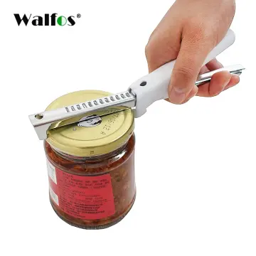 Stainless Steel Can Opener Multifunctional Adjustable Jar Lid