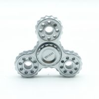 Gear Fidget Spinner EDC Intelligent Ghost Tooth Gear Fingertip Gyro High-End Adult Metal Fidget Toy Decompression Artifact Fidget Spinners  Cubes