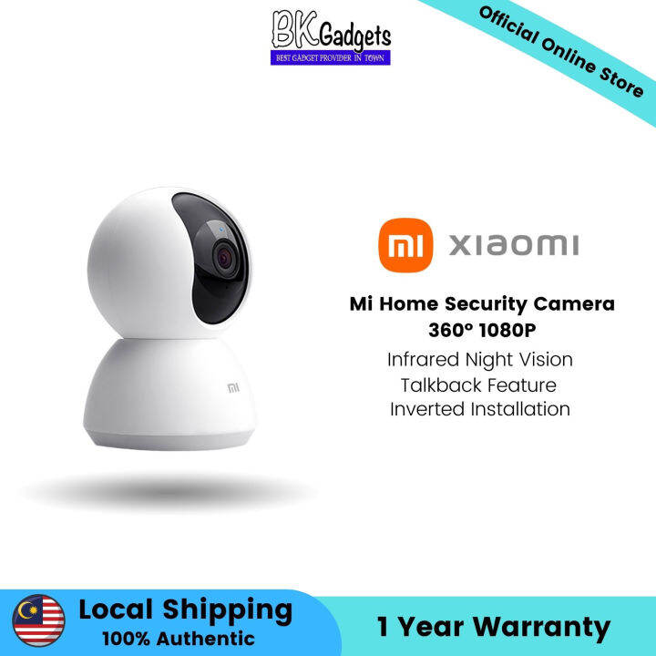 Mi Home Security Camera 360° 1080P Infrared Night Vision Talkback