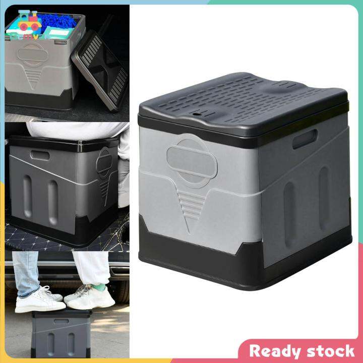 Gemvan Portable Folding Toilet Porta Potty Bucket for Camp Beach Travel