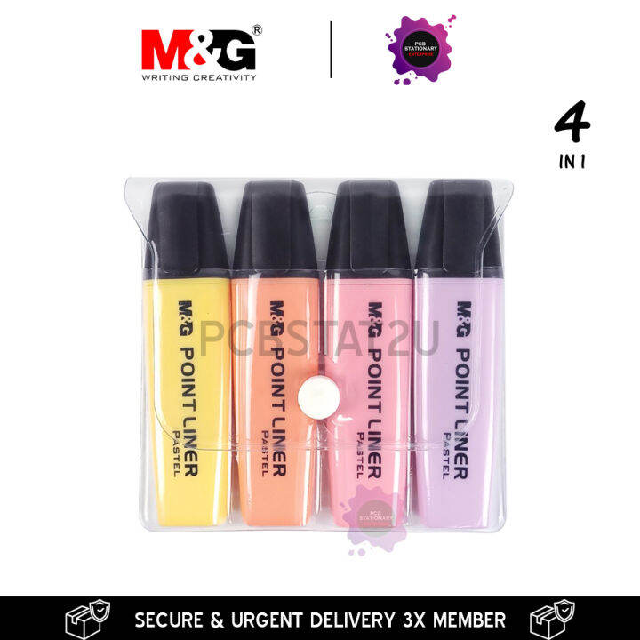 M&G Textliner Highlighter Pen Marker/Highlight Pen/Magic Color