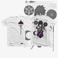 Anime Shirt - ETQTCo. - Naruto - Uchiha Sasuke เสื้อยืดลำลองฤดูร้อน S-5XL