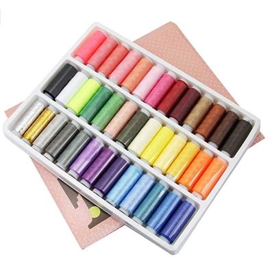 【CC】 Nanchuang 39 Colors/Box Polyester Sewing Thread Hand Embroidery Quilting Needlework amp;Machine