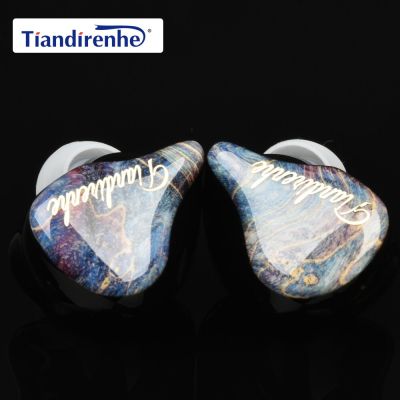 ZZOOI New Tiandiren TD10MK2 HiFi resin earplugs stable wood inverted film process in-ear 0.78 3D printing pluggable silver-plated wire