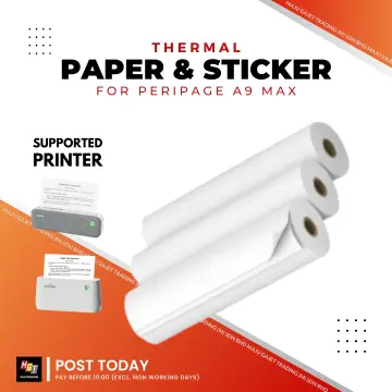 24 Sheets Vinyl Sticker Paper For Inkjet Printer - Printable