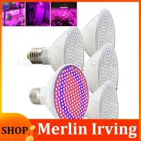 Merlin Irving Shop 5pcs 200 LED Grow Light Indoor Plant Growing Lights E27 Lamp For Plants  Flower Vegetable Hydroponic System Greenhouse