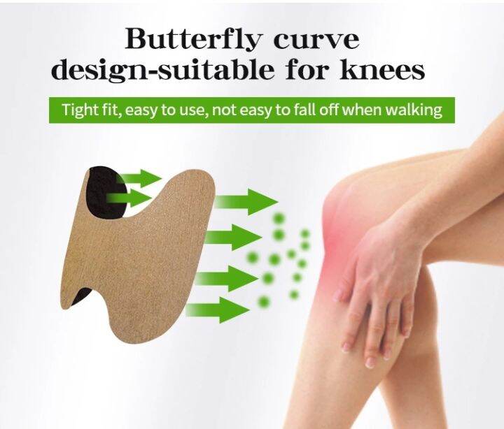 Knee Patch 12 PCS/Pack Chinese Herbal Knee Pain Relief Patch Hot