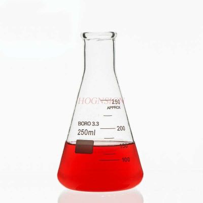 【⊕Good quality⊕】 bkd8umn ขวดทดลองพลาสติกขวดน้ำยาขวดทดลองพลาสติกขวดแก้วขวดทดลองพลาสติกอุปกรณ์ห้องปฏิบัติการเคมี250มล.