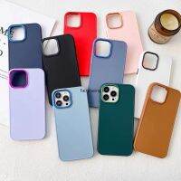 เคสโทรศัพท์ป้องกันเลนส์แบบเคลือบอิเล็คโทรเพลทสำหรับ iPhone 13 14 11 12 Pro Max 7 8 14 Plus ร่องสีลูกอมให้ความรู้สึกเคส TPU ที่นุ่มนวล