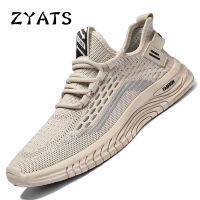 ZYATS รองเท้าผ้าใบผู้ชายเทรนด์คลาสสิกรองเท้าตาข่ายใหม่ฤดูร้อนรองเท้าลำลองช่วยเหลือต่ำ