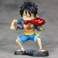 Pang】หมวกหนึ่งชิ้นสุดสร้างสรรค์,Luffy GK สิ่งของตกแต่งเค้กแปลงร่างลูฟี่คุณภาพ