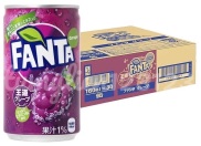 Nước ngọt Fanta Nhật mini vị nho lon 160ml