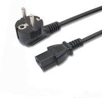 1pcs EU Plug Power Cable 3 Prong new for computer for HP for ACER for TV LCD LED Adapter Laptop Desktop PC Portable 1.5m hot