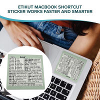 Pnate แป้นพิมพ์อ้างอิง1ชิ้นกาวสติกเกอร์ทางลัดสำหรับพีซีแล็ปท็อปเดสก์ท็อปสติกเกอร์สำนักงาน