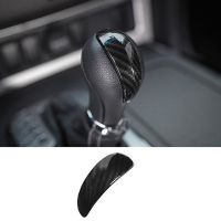 Car Gear Shift Cover Trim Decoration Sticker for Patrol Y62 2017 2018 2019 2020 ABS Carbon Fiber