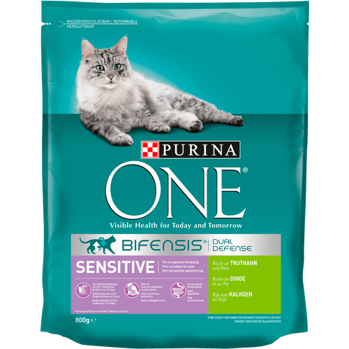 Imported from Netherlands: Purina One Sensitive Dry Cat Food - Food ...