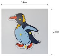 Montessori - แผ่นต่อภาพรูปเพนกวิน (Penguin Puzzle)