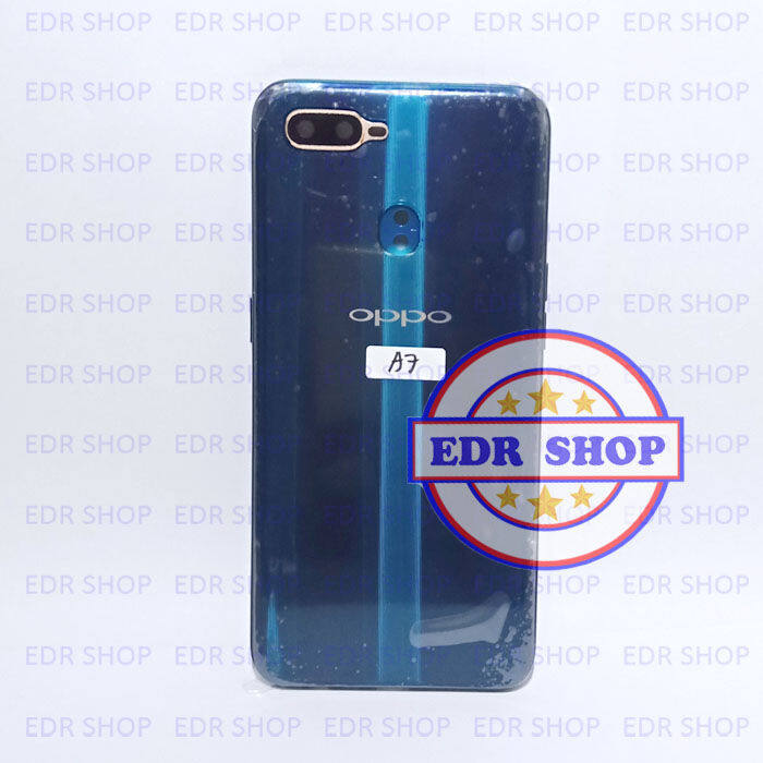 Kesing Oppo A7 Cph1901 Backdoor Casing Belakang Tutup Baterai Original