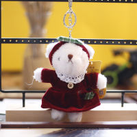 Nedi Bear Pendant Plush Toy Doll Cute Bear Mini Backpack Hanging Ornament Ragdoll Keychain