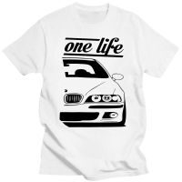 ขายดี!เสื้อยืด พิมพ์ลายรถยนต์ Bimmer Car E39 5 Series One Life One LoveS-5XL  DJ84