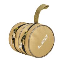 LEO Fishing Reel Bag Protective Cover Round Fishing Reels Bag Fishing Accessories for Sea Ocean Rivers Ponds Fishing