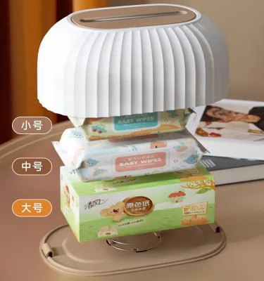 MUJI High-end tissue box home living room high-end light luxury toilet toilet paper box modern creative napkin storage box Original