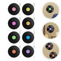 【CC】♘▧  Decoration Fake Vinyl Room Wall Sticker Pvc 50s Theme Supplies