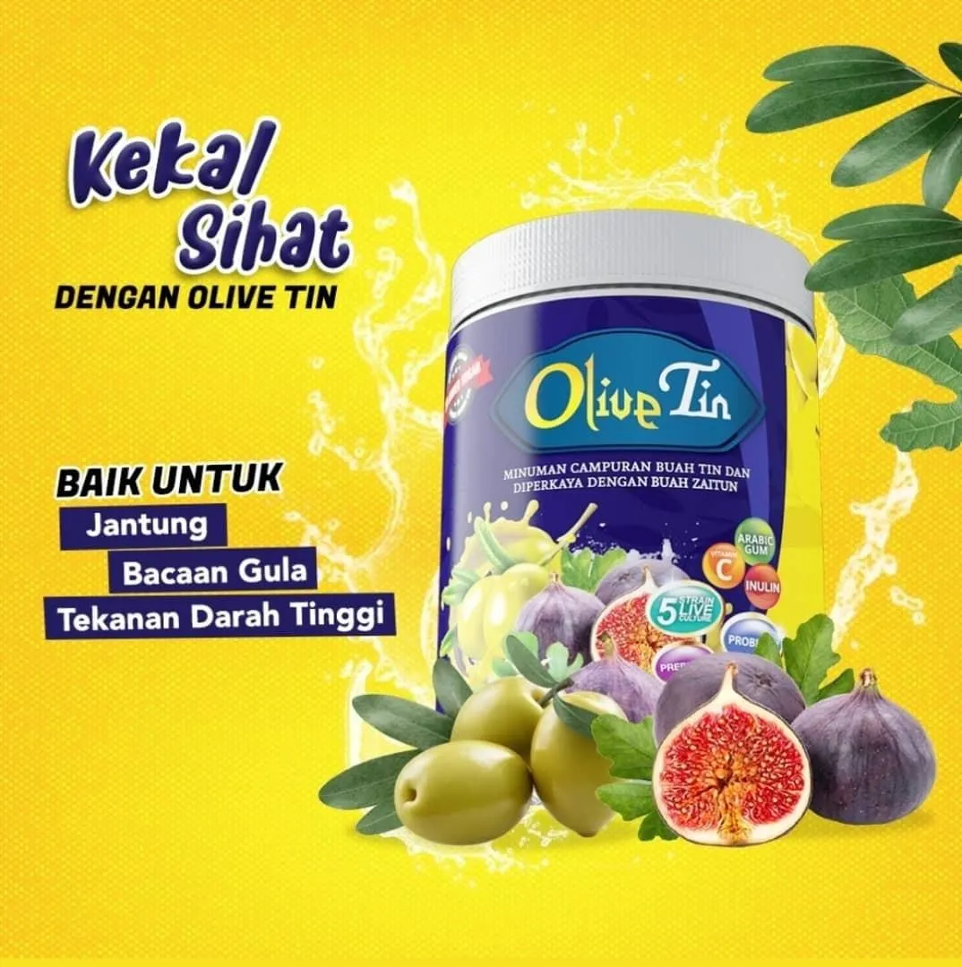 Kebaikan olive tin