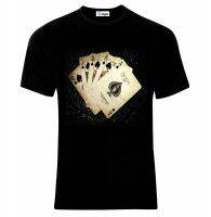 Bicycle Poker Cards T-Shirt Neu All Sizes 2019 Fashion Unisex Tee S-4XL-5XL-6XL