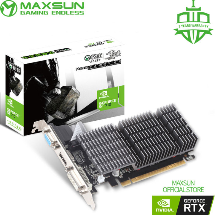 MSI GeForce GT 710 Low Profile Graphics Card 