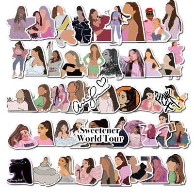 50 Zhang A Sister Ariana · Grand Ariana Grande European and American Skateboard Notebook Waterproof Stickers ins