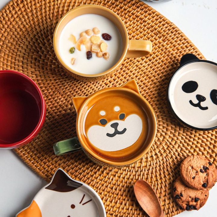 dgthe-alpaca-cat-with-lid-สัตว์น่ารักเซรามิคแปลกใหม่ถ้วยเก็บความเย็นภาชนะแก้วชาแก้วกาแฟ