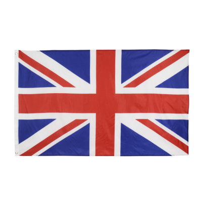 ธงชาติ ธงตกแต่ง ธงยูเนียนแจ็ก ยูเนียนแจ็ก Union Jack ธงสหภาพ ขนาด 150x90cm ธงมองเห็นได้ทั้งสองด้าน Union Flag ธงชาติสหราชอาณาจักร ยูเนียนแจ็ค