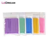 ♝∈☃ 100pcs/lot S M L Size Disposable Cotton Soft Swab Eyelash Extension Microbrush Applicators Individual Mascara Micro Brush Stick