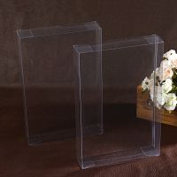 clear plastic pvc box packing boxes for gifts/chocolate/candy/cosmetic/cake/crafts square transparent pvc Box Decoration Clear