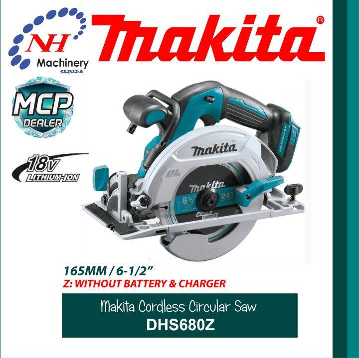 Makita DHS680 RFJ/Z Cordless Circular Saw Lazada
