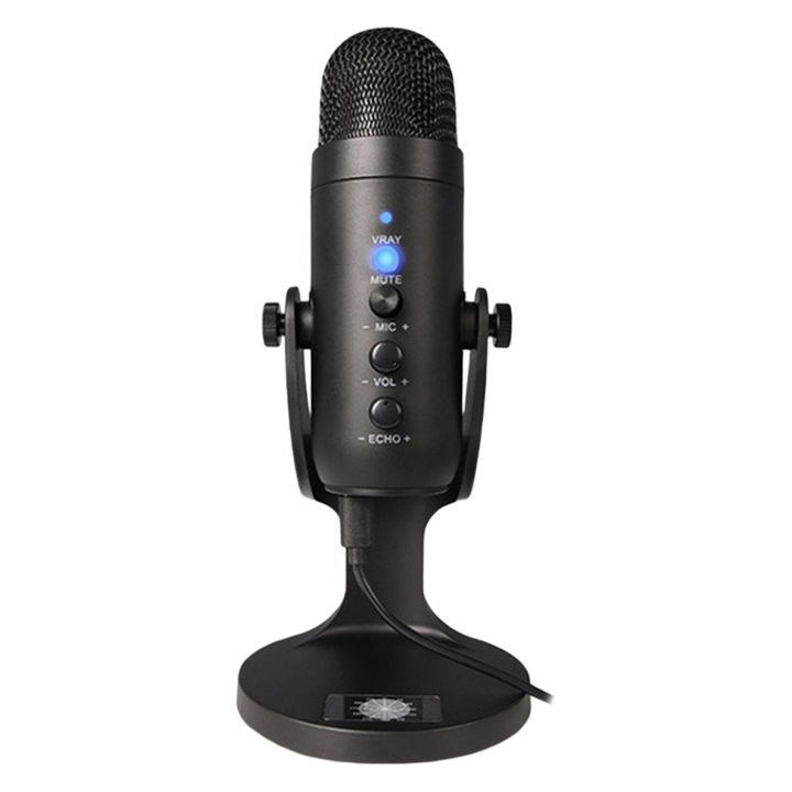 Geniusc Mu900 Condenser Microphone High Sensitivity Intelligent Noise 