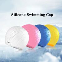 Women Silicon Swimming Cap Adults Waterproof Large Men Swimming Pool Hat Long Hair Ear Protect Flexible Summer Diving Caps Swim Caps