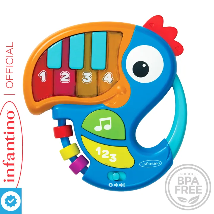 Infantino Piano & Numbers Learning Toucan - Shop Toys at H-E-B