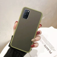 Case Oppo A92 เคสกันกระแทก ปุ่มสีผิวด้าน เคสโทรศัพท์ ออฟโป้ ขอบนิ่มหลังแข็ง เคส OPPO A92