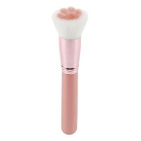 แปรงแต่งหน้าสุดน่ารัก1ชิ้น Cat Feet Brush Blush Wood Handle Blending Face Brush Cosmetic Beauty Tool Make Up Tools