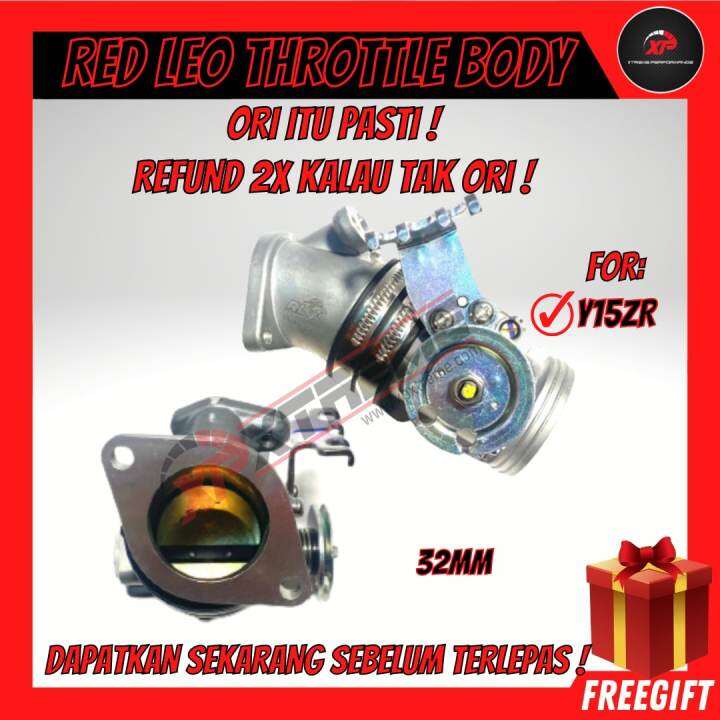 THROTTLE BODY REDLEO YAMAHA Y15ZR 32MM Lazada