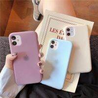 C??เคสใช้สำหรับไอโฟน เคสซิลิโคน ใช้สำหรับ iPhone 6 6s 7 8 se2 se3 7plus 8plus ลบรอยได้ เคสกำมะหยี่โลโก้ เคสซิลิโคน กำมะหยี่