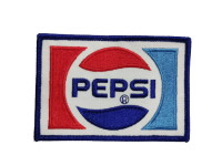 อาร์มปัก เป๊ปซี่ PEPSI แบบเย็บติด   งานปักปราณีต สวยงาม ส่งทุกวัน