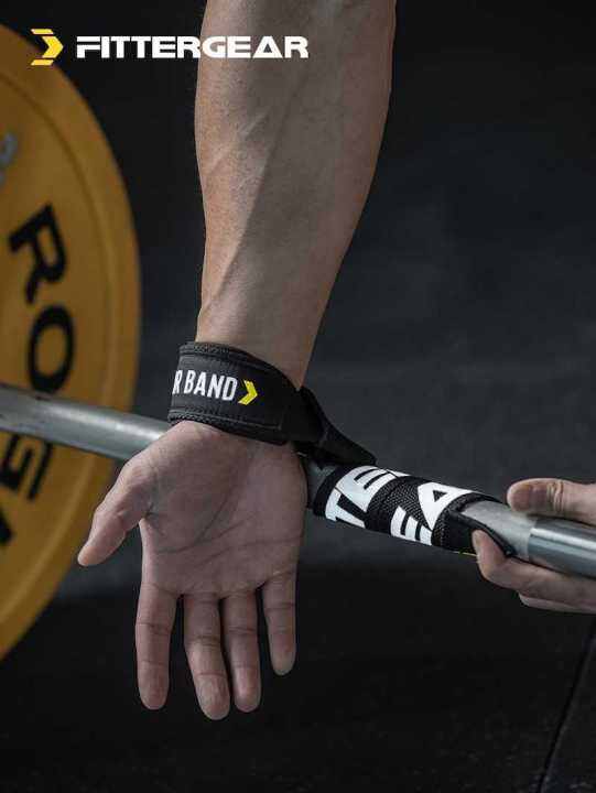 welstore-fittergear-สายรัดข้อมือสำหรับยกน้ำหนัก-warrior-band-ล็อคข้อมือกับอุปกรณ์ฟิตเนสช่วยให้ออกกำลังกายได้อย่างมีประสิทธิภาพ