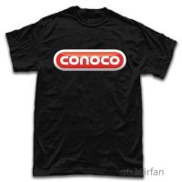 [COD] [พร้อมส่ง] เสื้อยืดแขนสั้น พิมพ์ลายโลโก้ Conoco Oil Lubricants พลัสไซซ์ แฟชั่นผู้ชาย ไซซ์ XS-6XLS-5XL  SCPQ
